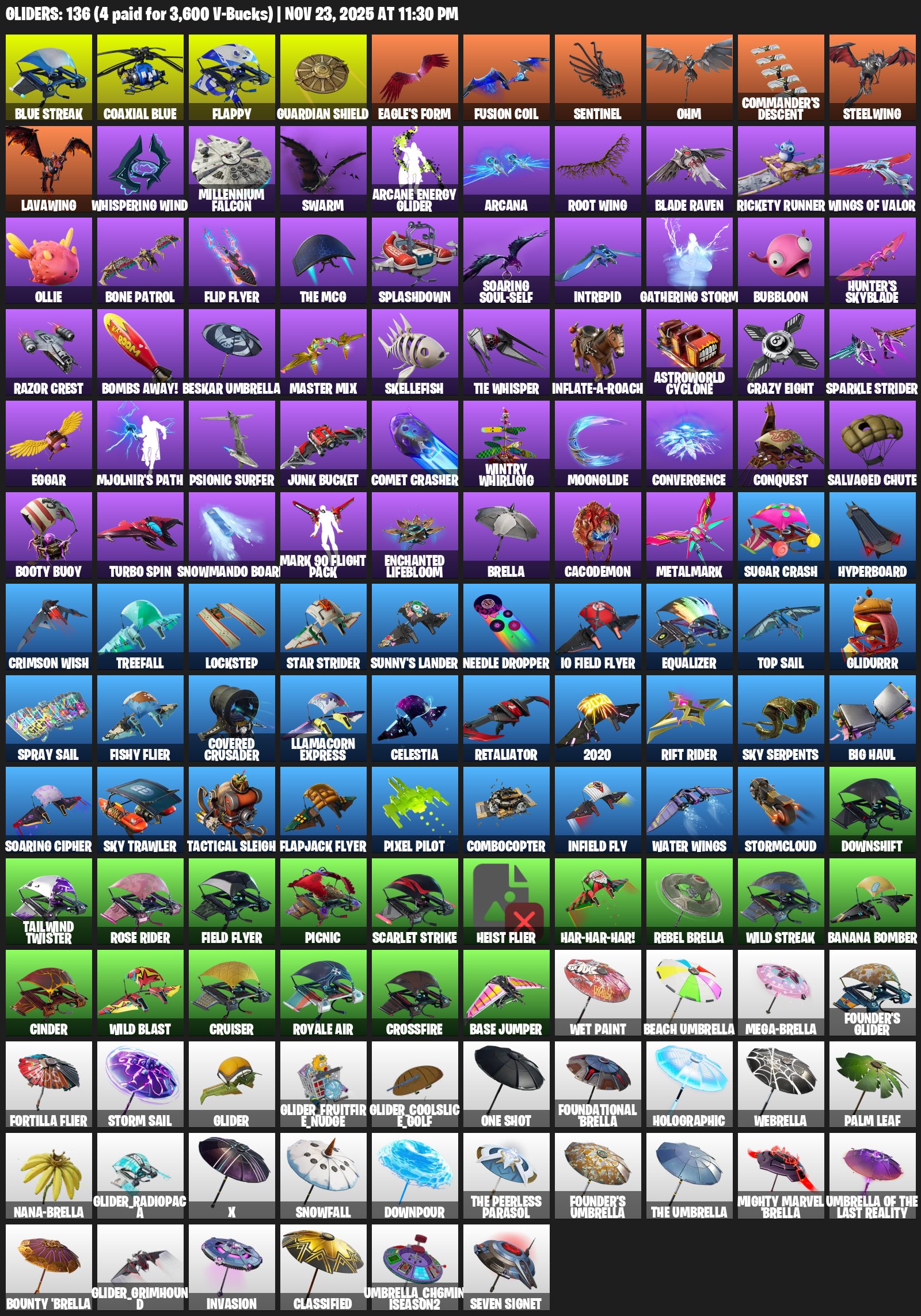 🎨 175 скінів | 🌟 Fortnite акаунт