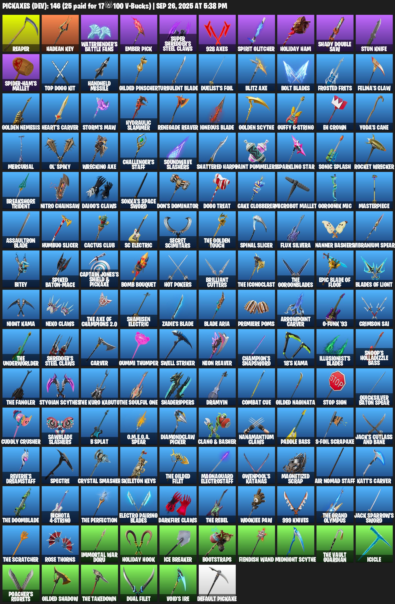 💖 130 unique skins | 🌟 Fortnite account