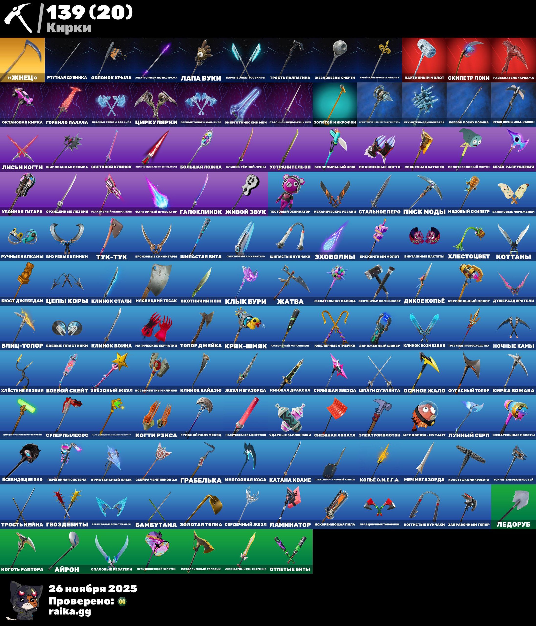 🎨 126 skins | 🌟 Fortnite account