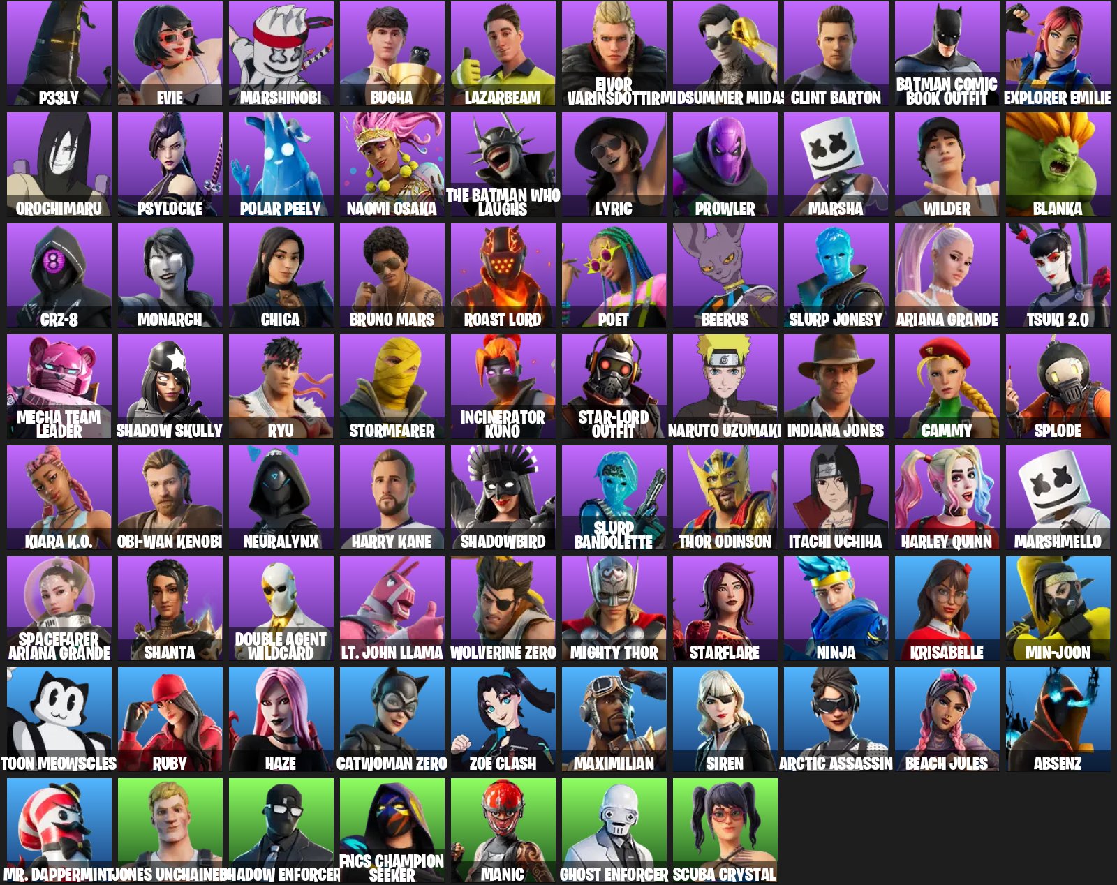 🎨 185 skins | 🌟 Fortnite account