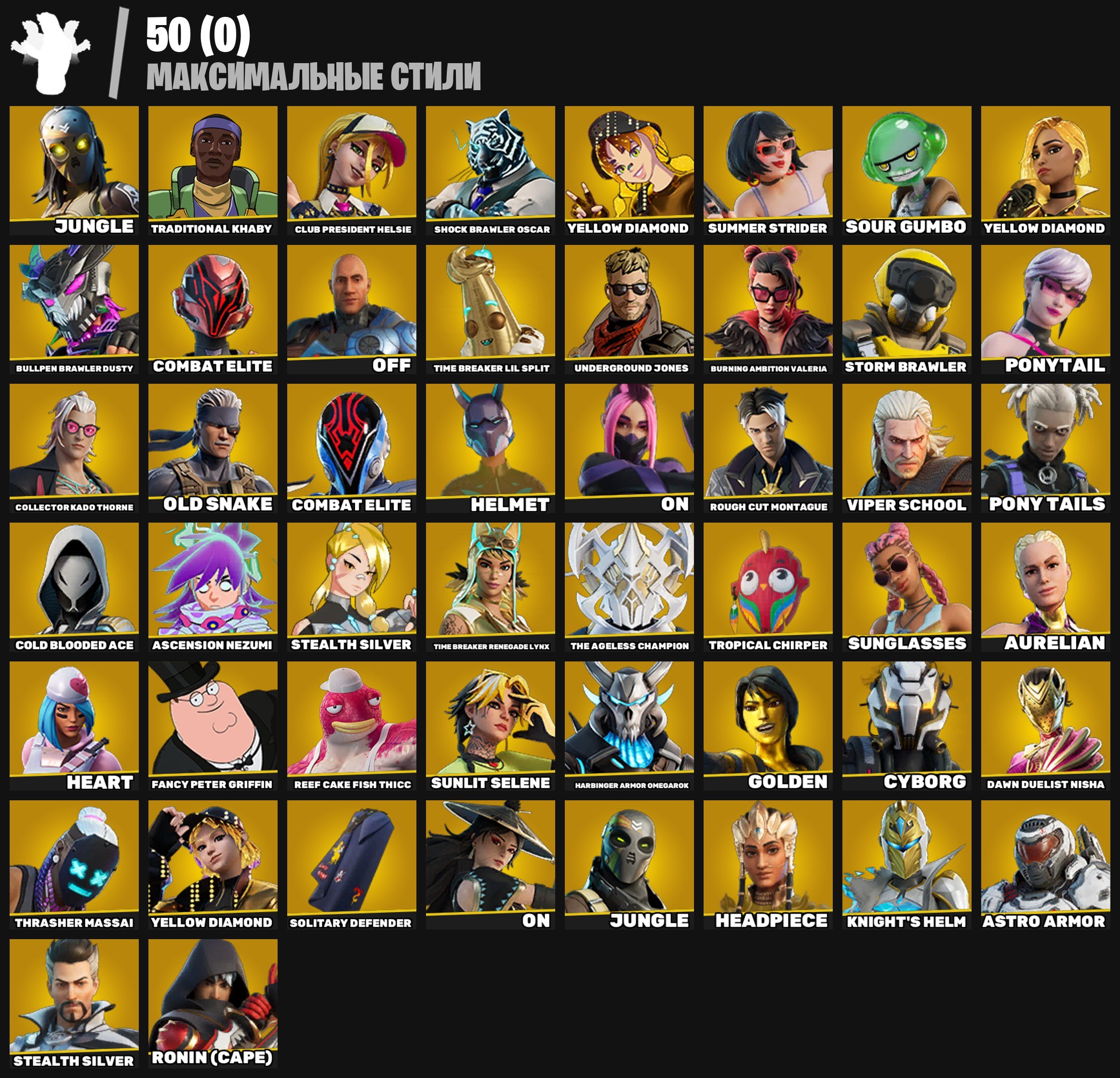 🎨 283 skins | 🌟 Fortnite account