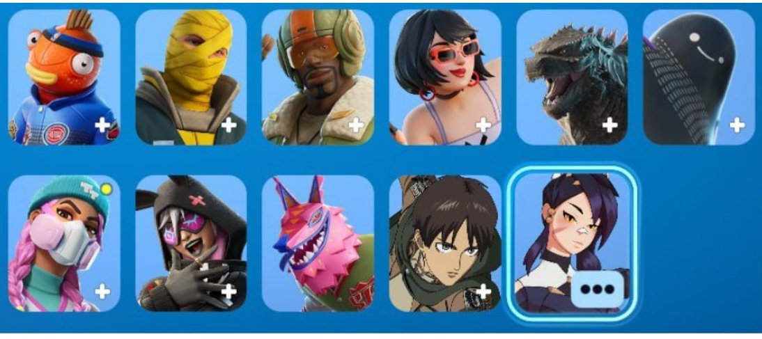 👍 Top account with 136 skins | ⭐ Fortnite