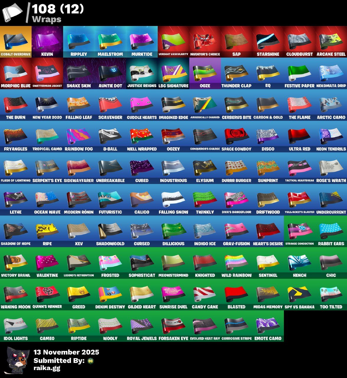 🎨 121 skins | 🌟 Fortnite account