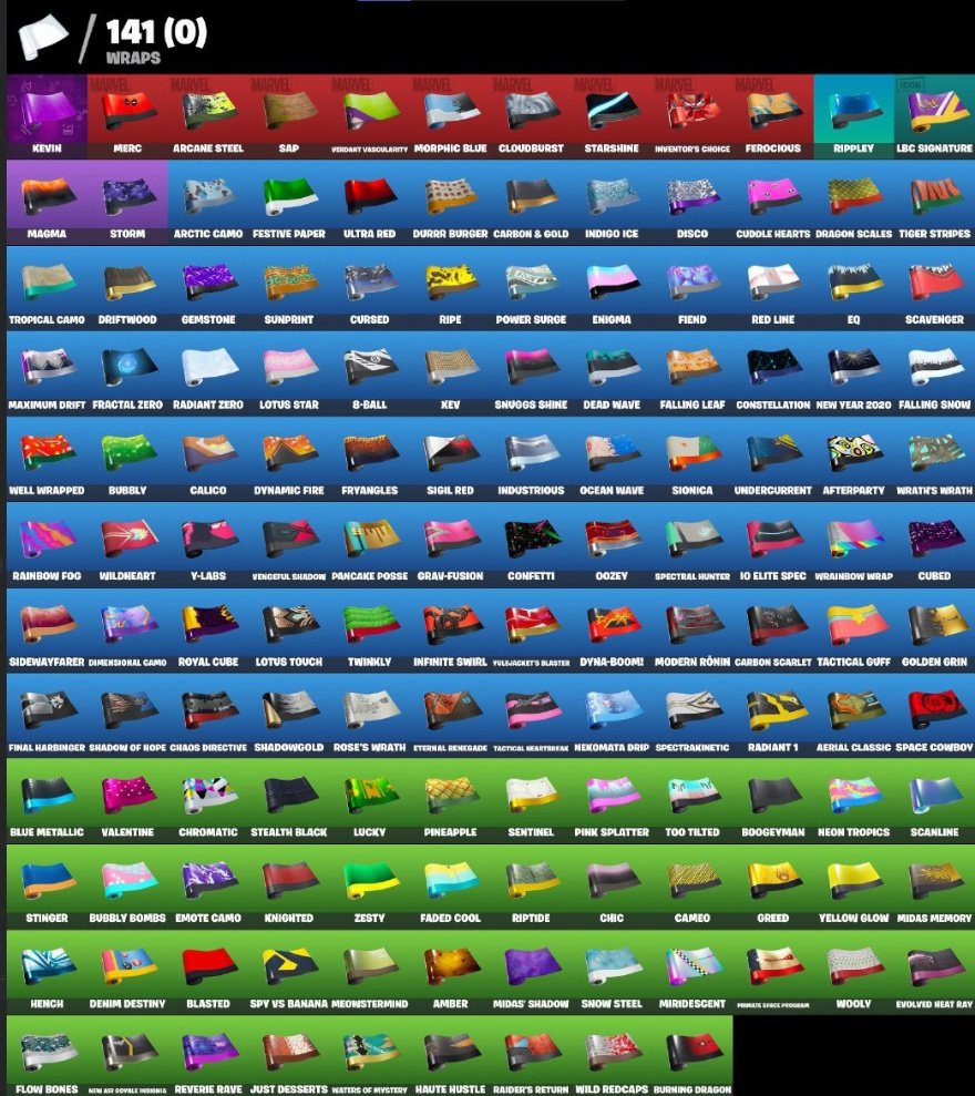 🎨 234 skins | 🌟 Fortnite account