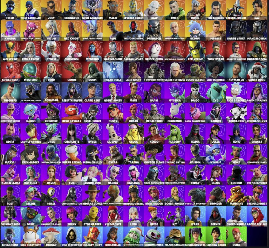 🎨 155 скінів | 🌟 Fortnite акаунт