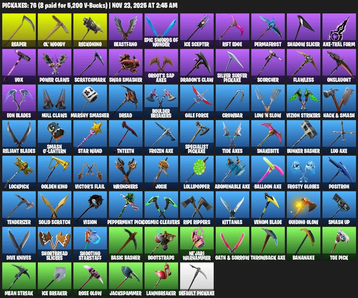 🎨 105 skins | 🌟 Fortnite account