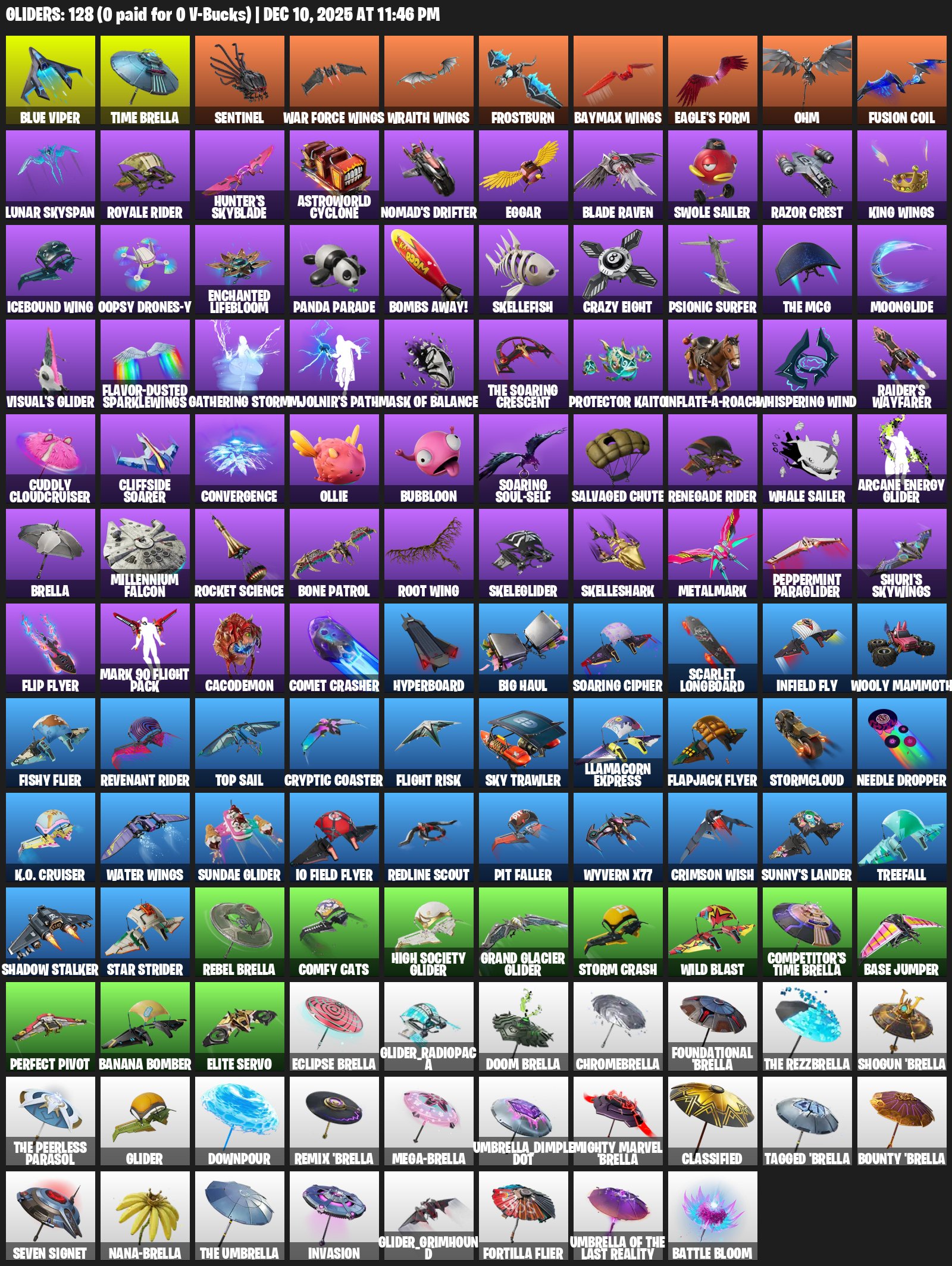 🎨 129 skins | 🌟 Fortnite account