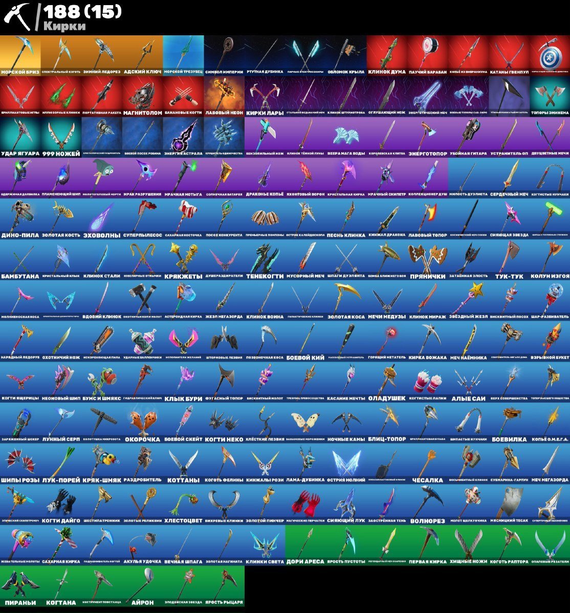 🎨 181 skins | 🌟 Fortnite account