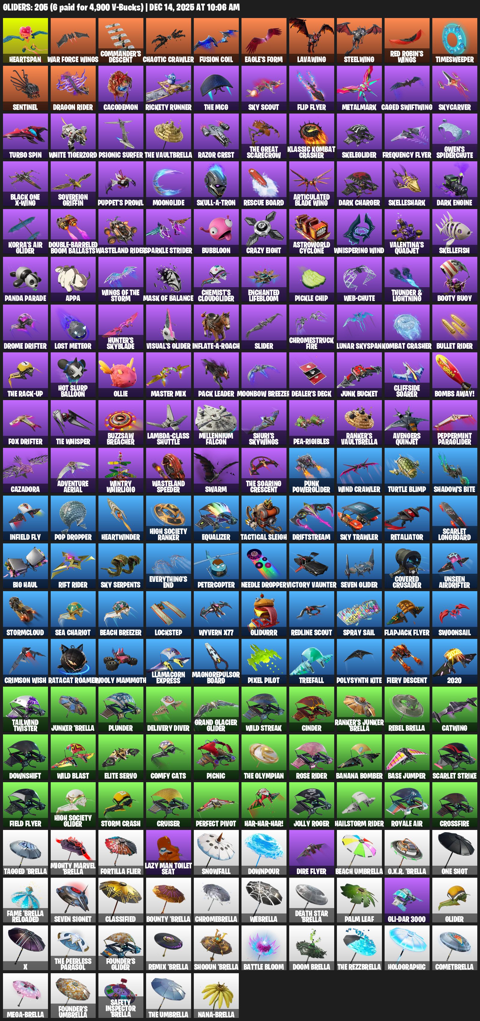 🎨 218 skins | 🌟 Fortnite account