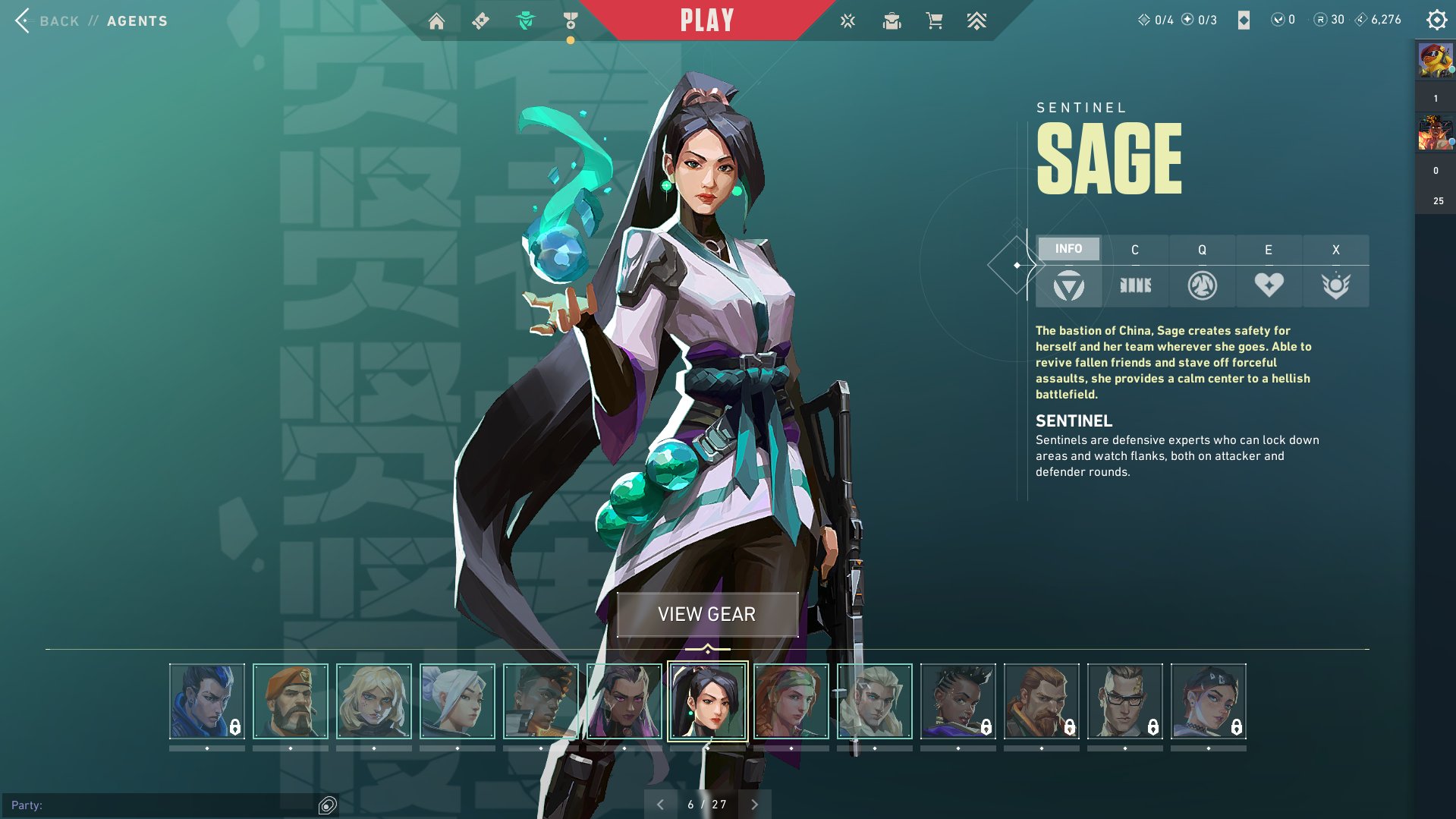 🎯 Valorant account | Gold 2 | Any | 3 agents