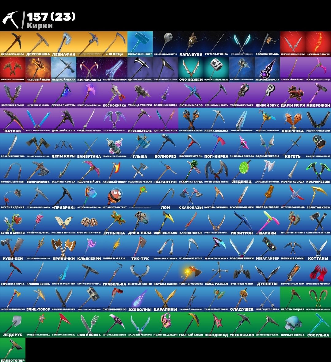 🎨 128 скінів | 🌟 Fortnite акаунт