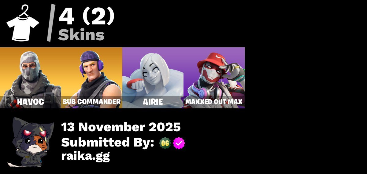 🎨 4 скінів | 🌟 Fortnite акаунт