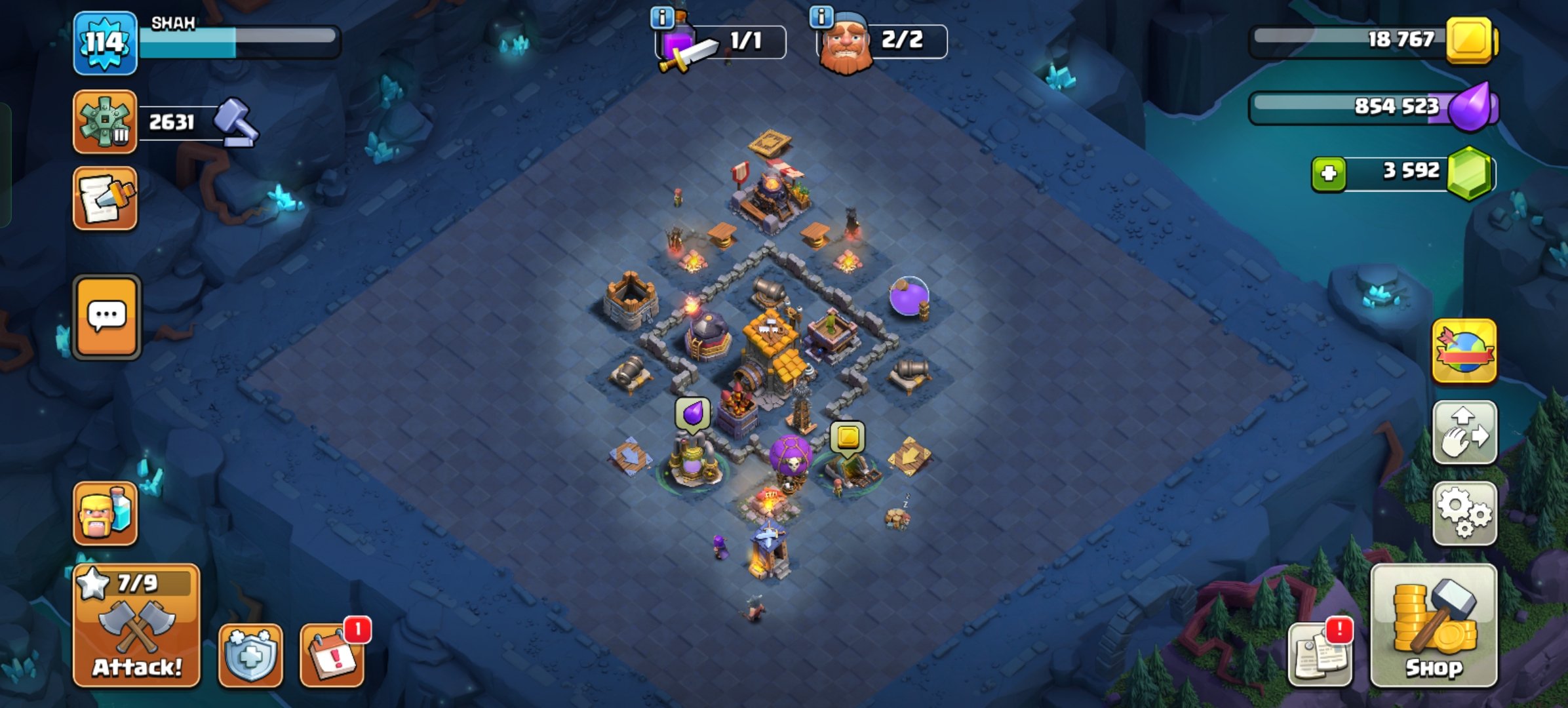 🏰 Clash of Clans акаунт | Ратуша 13 рівень | Рівень 114