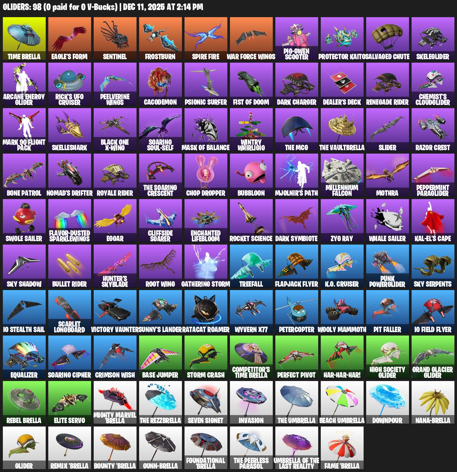 🎨 112 skins | 🌟 Fortnite account