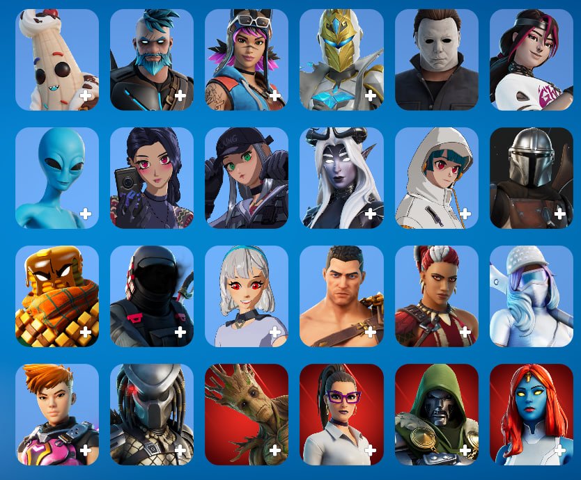 🎨 150 skins | 🌟 Fortnite account