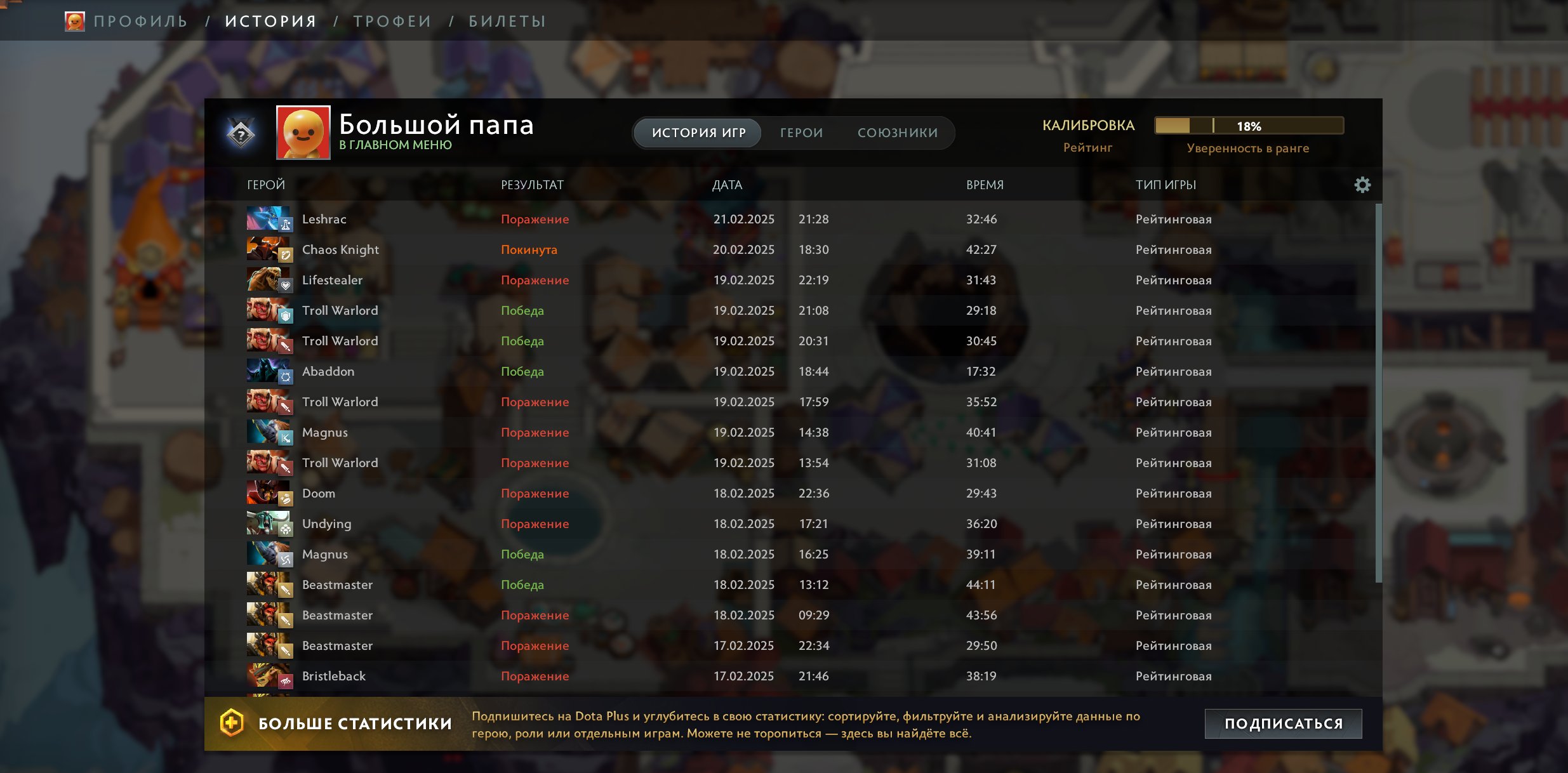 🏅 MMR 7500 | 🕒 2800 hours | 🛡 11800