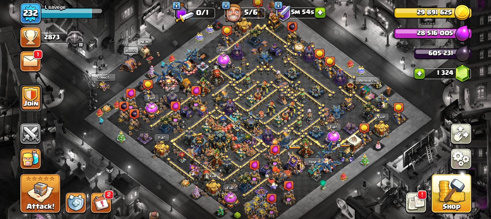 🏰 Clash of Clans акаунт | Ратуша 17 рівень | Рівень 235