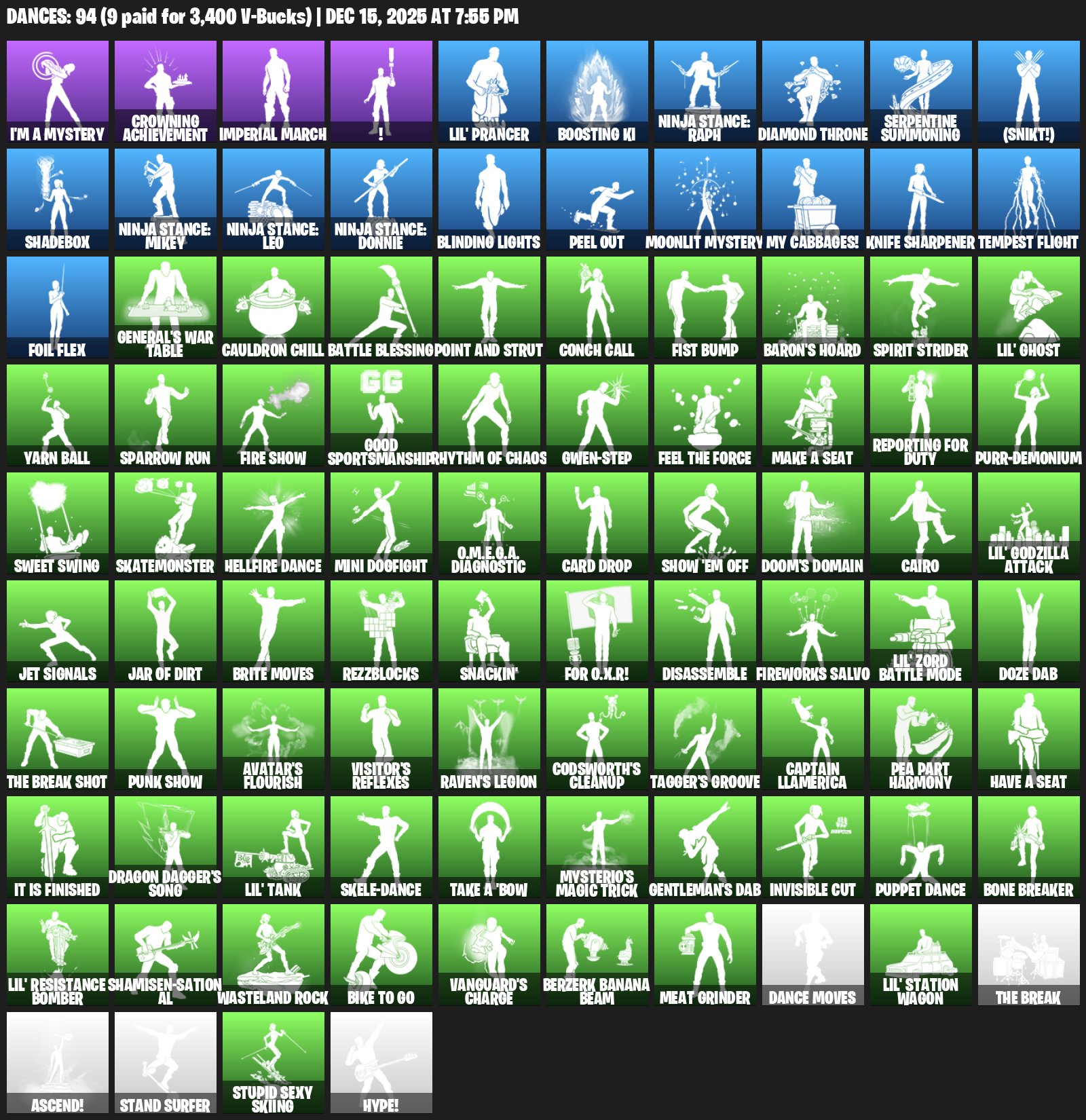 🎨 126 skins | 🌟 Fortnite account