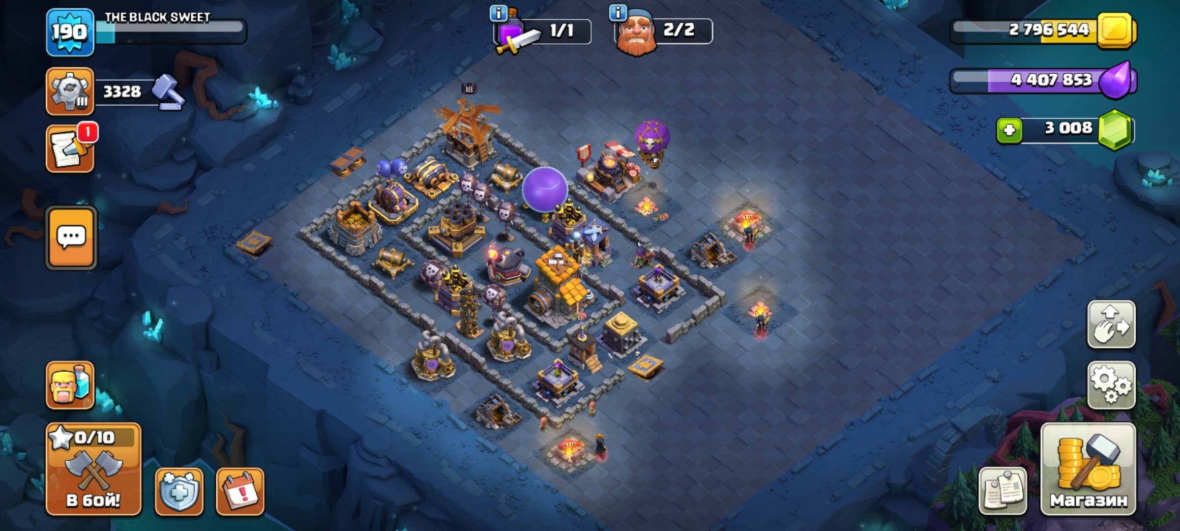 🏰 Clash of Clans акаунт | Ратуша 13 рівня | Рівень 95%