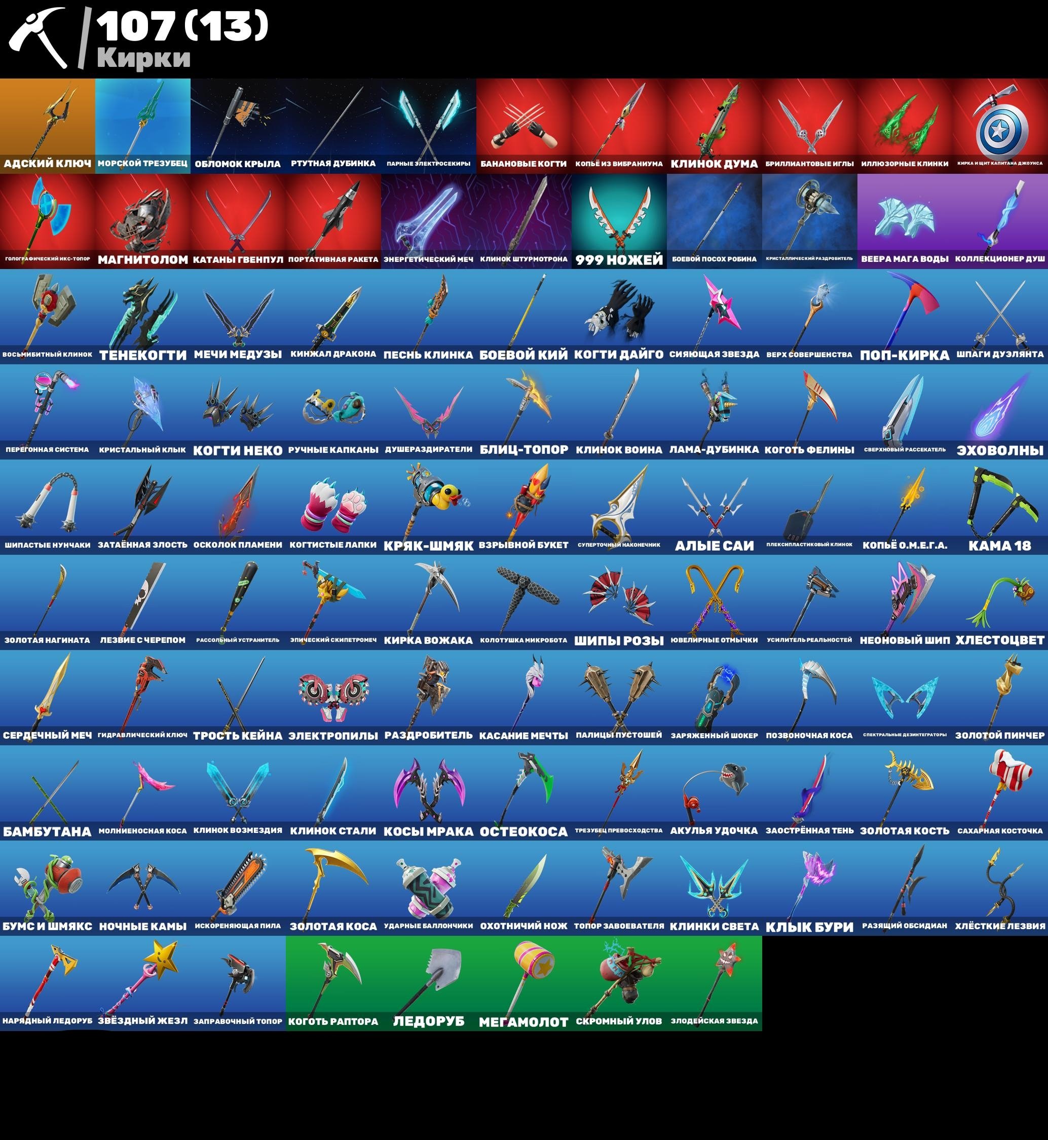 🎨 97 skins | 🌟 Fortnite account