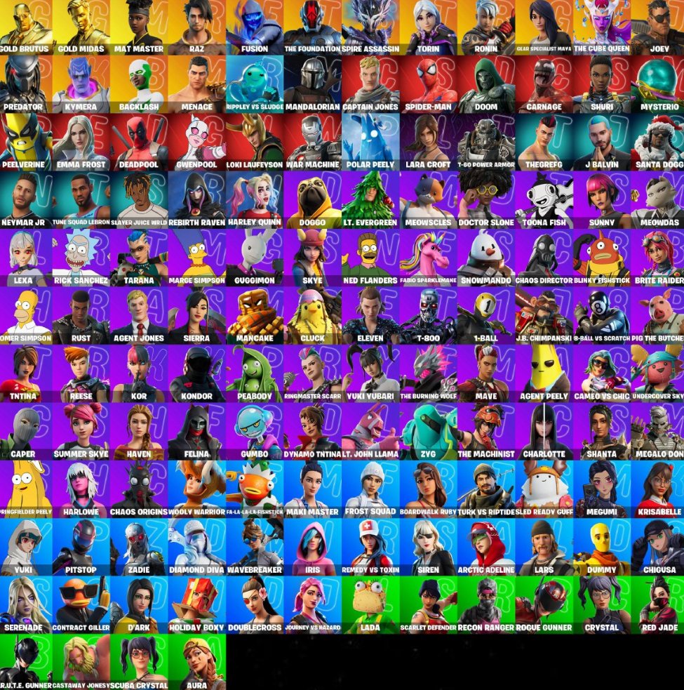 🎨 136 skins | 🌟 Fortnite account