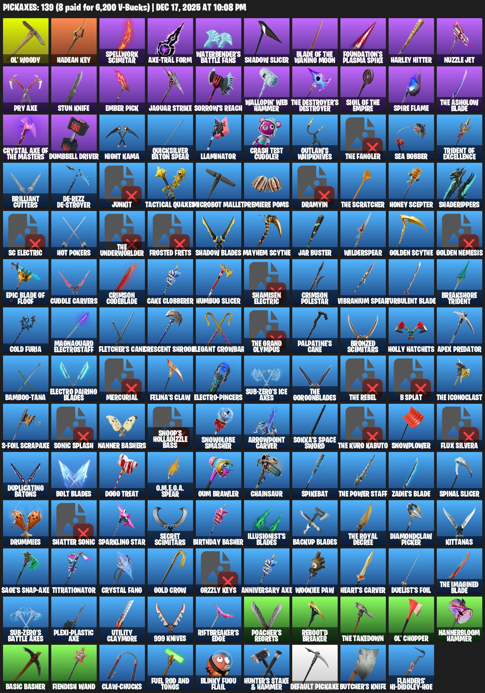 🎨 83 скина | 🌟 Fortnite аккаунт