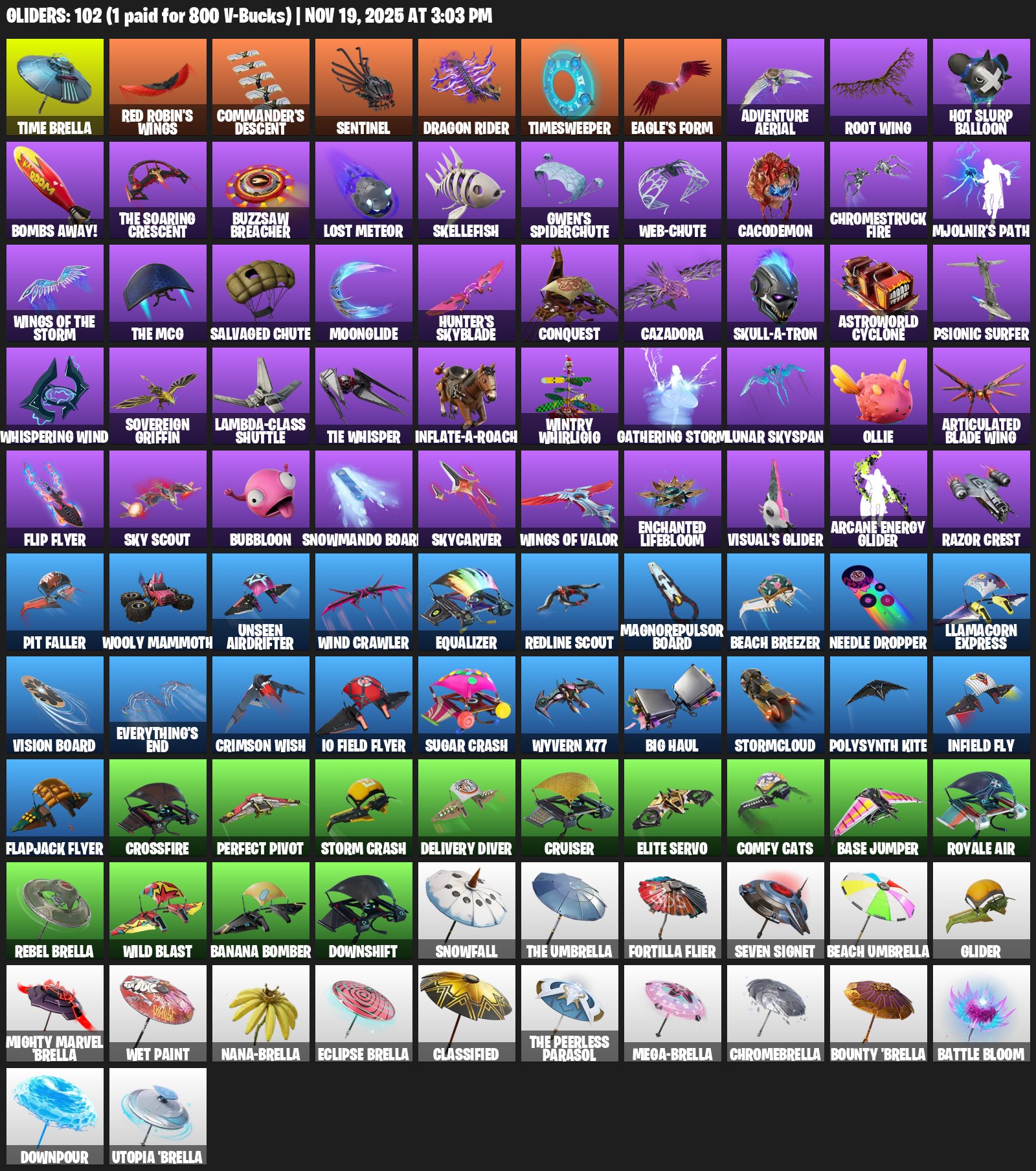 🎨 103 skins | 🌟 Fortnite account