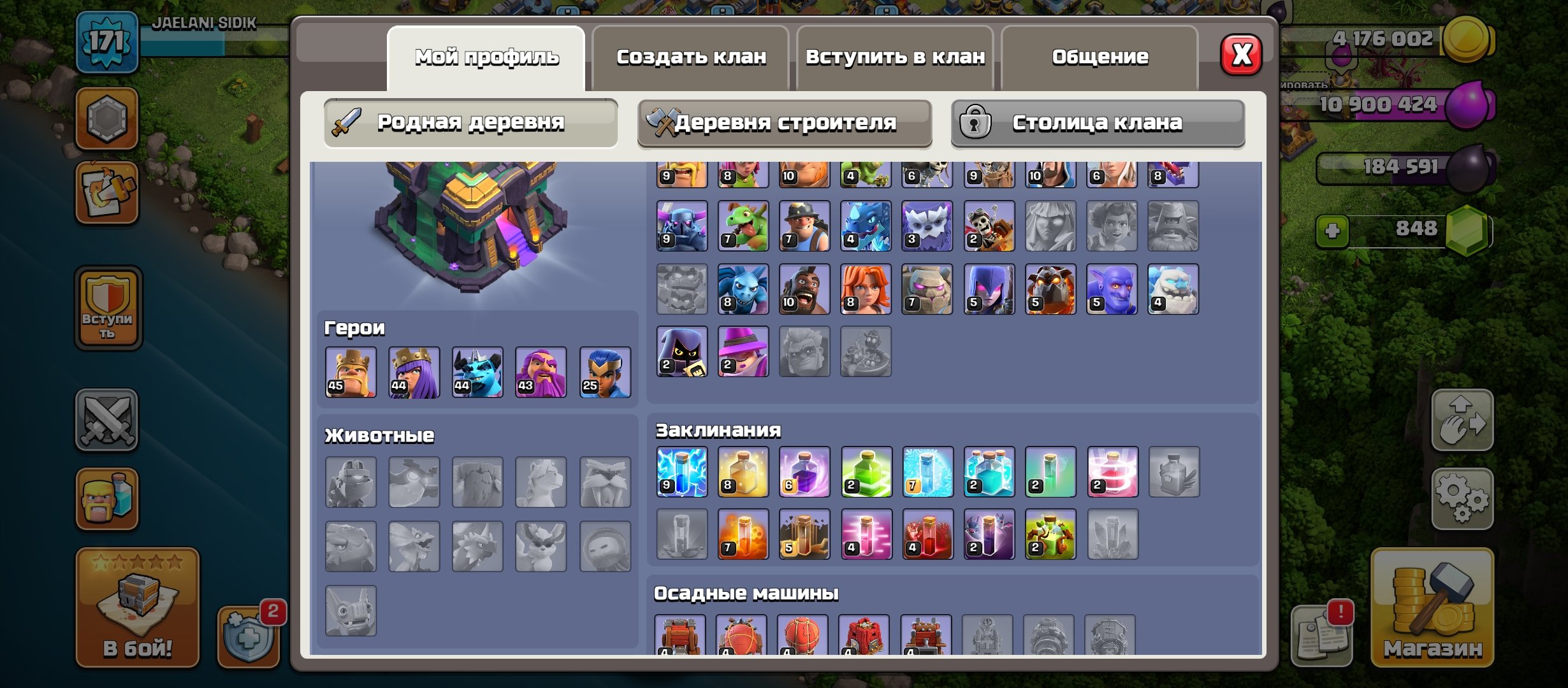 🏰 Clash of Clans акаунт | Ратуша 13 | Рівень 80