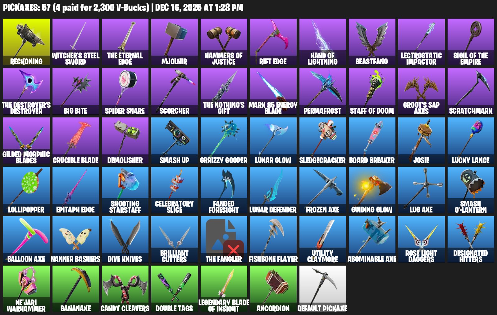 🎨 55 скінів | 🌟 Fortnite акаунт