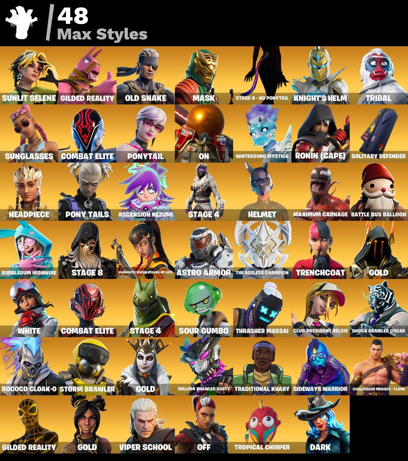 🎨 115 skins | 🌟 Fortnite account