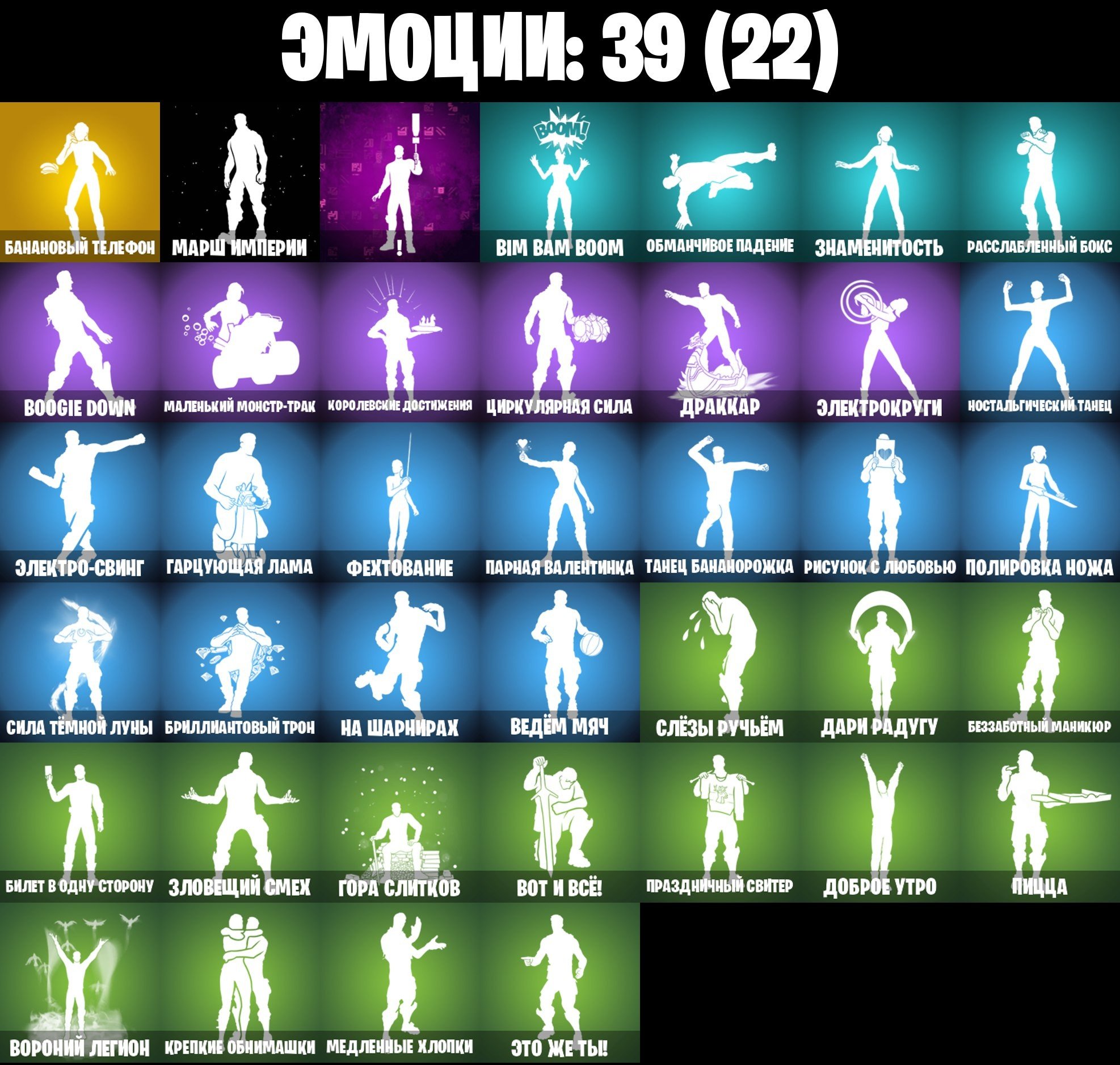 🎨 36 скінів | 🌟 Fortnite акаунт