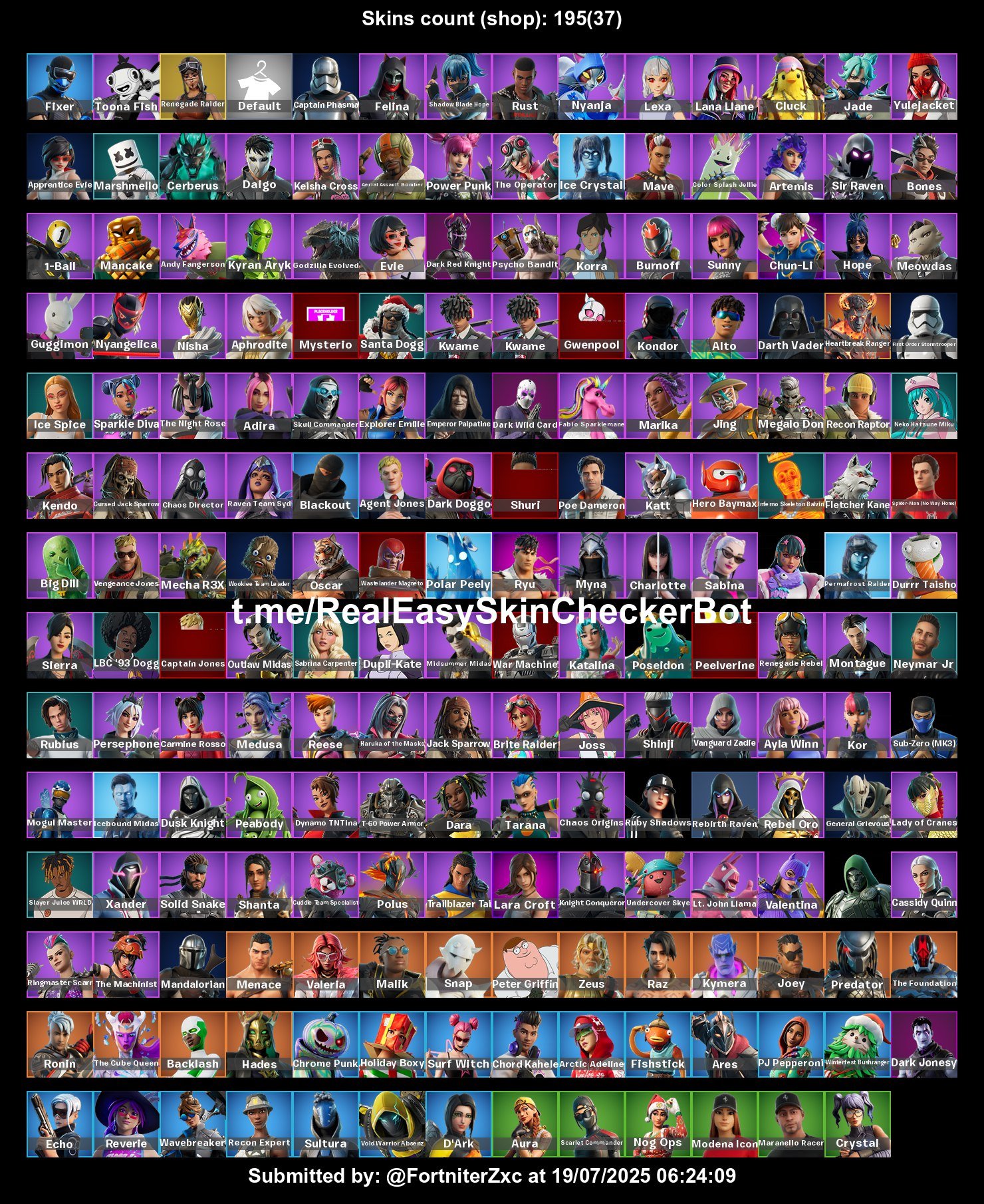 🎨 200 skins | 🌟 Fortnite account