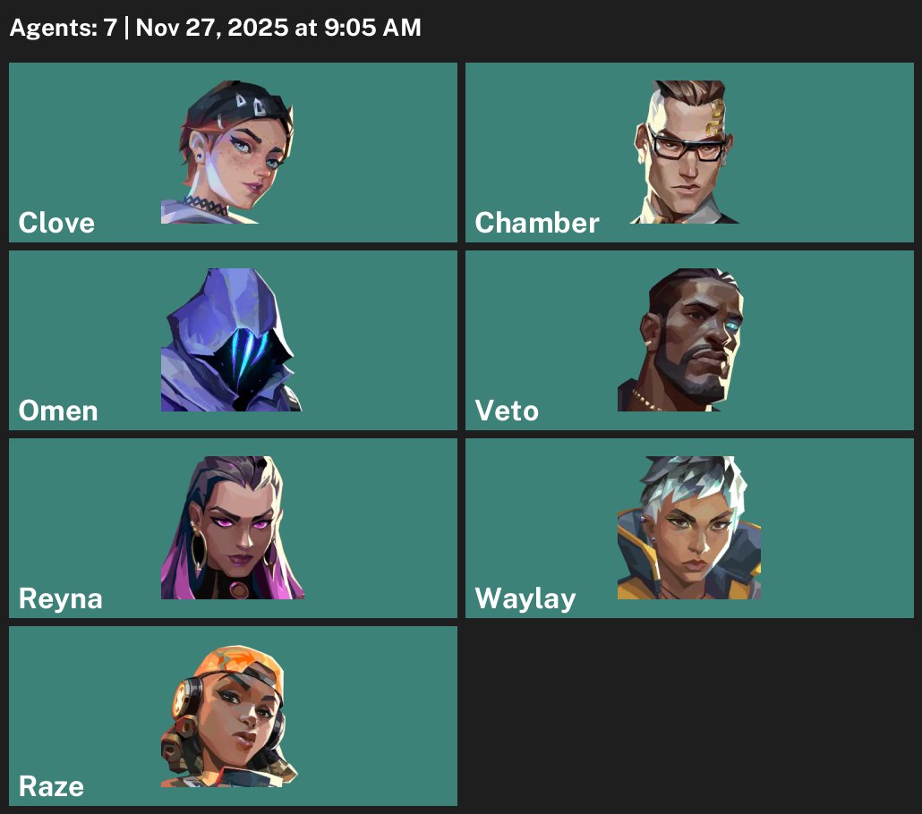 🎯 Valorant account | Bronze 1 | EU | 7 agents