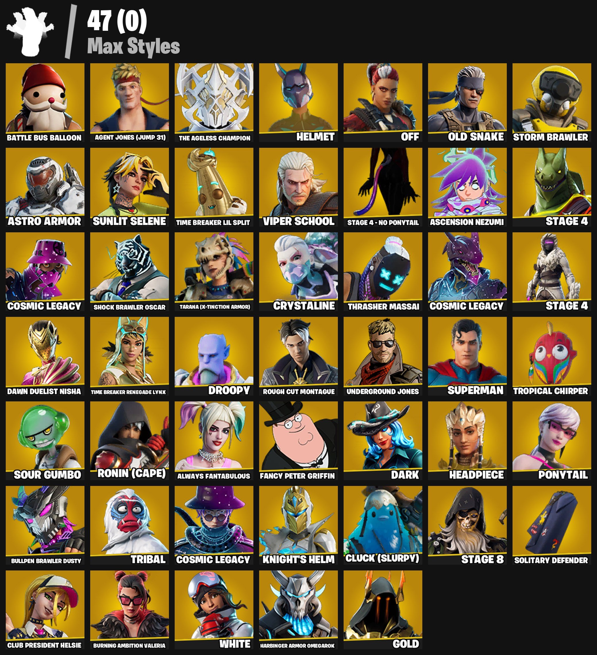 🎨 157 skins | 🌟 Fortnite account