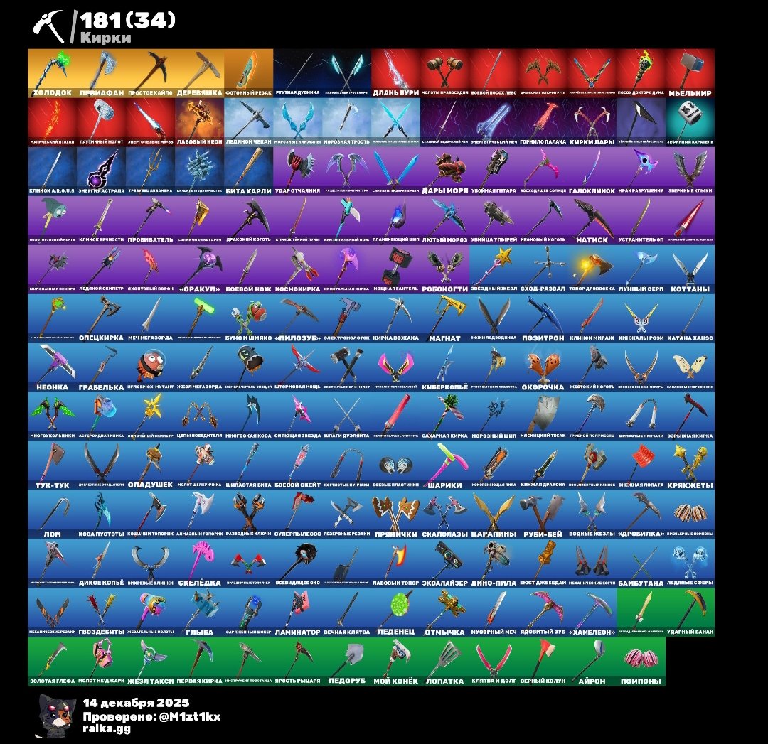 🎨 184 skins | 🌟 Fortnite account