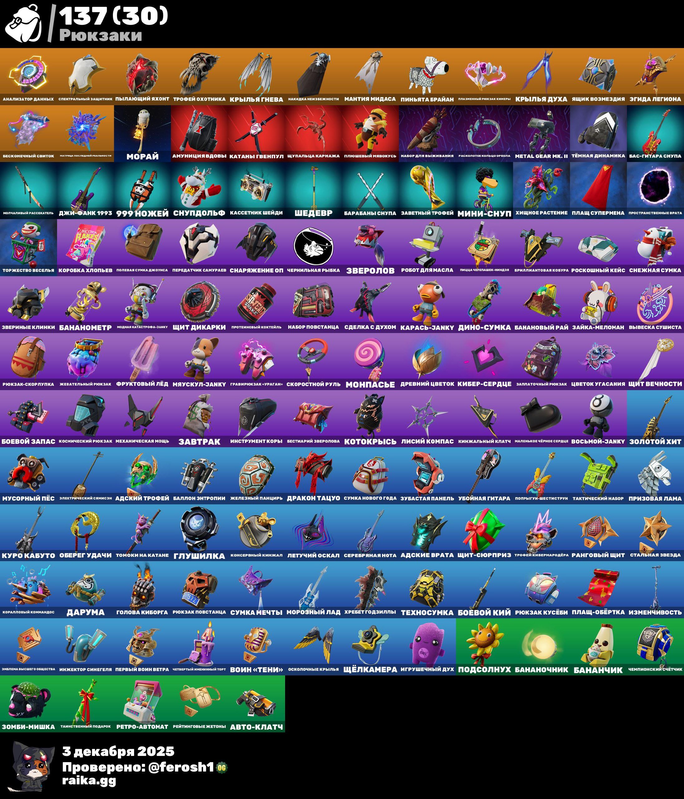 🎨 94 skins | 🌟 Fortnite account