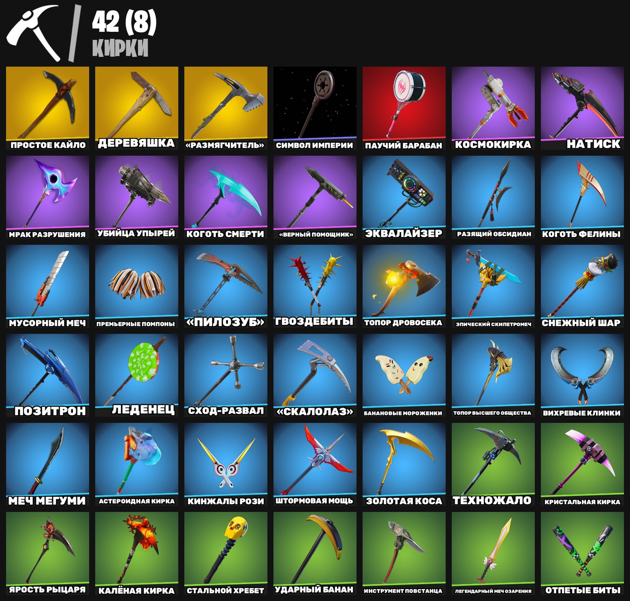 🎨 36 скінів | 🌟 Fortnite акаунт