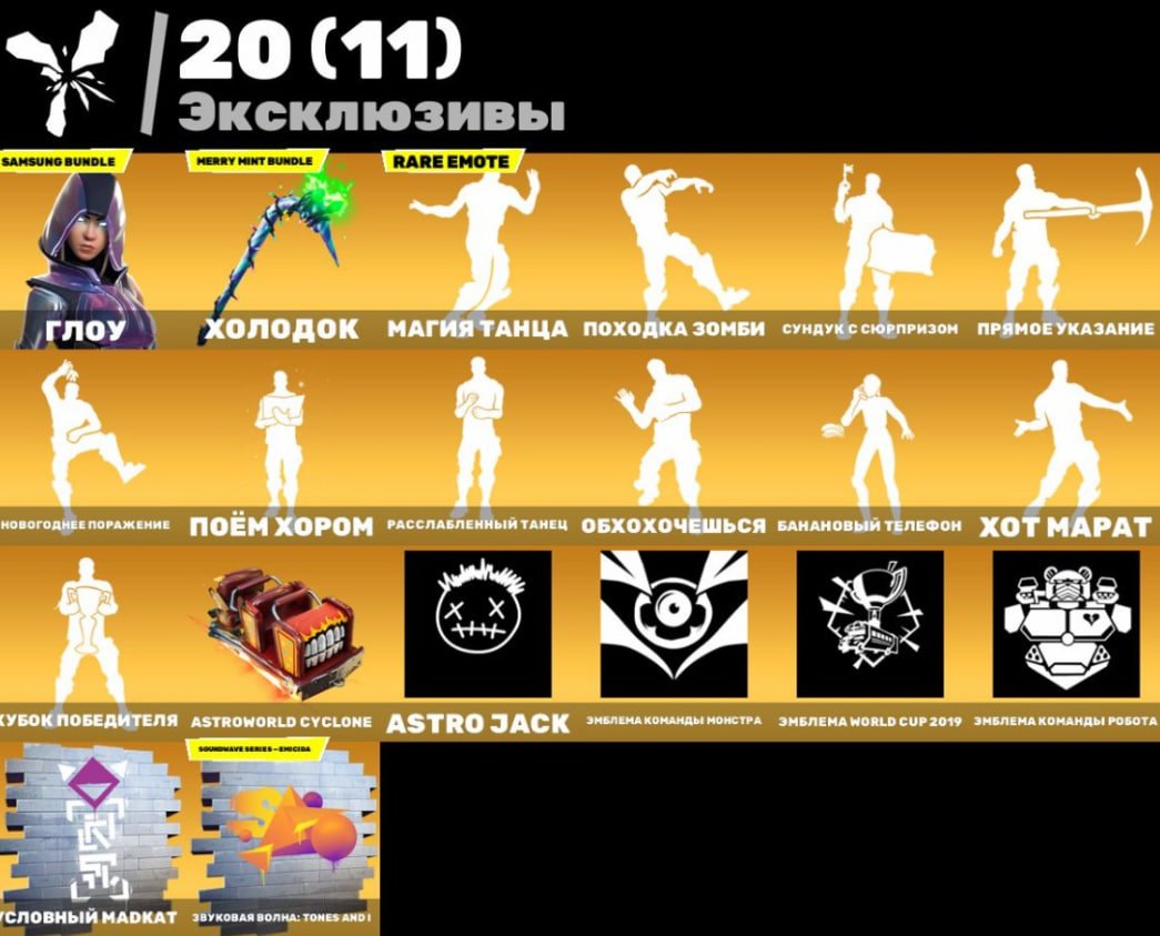 🎨 205 скинов | 🌟 Fortnite аккаунт