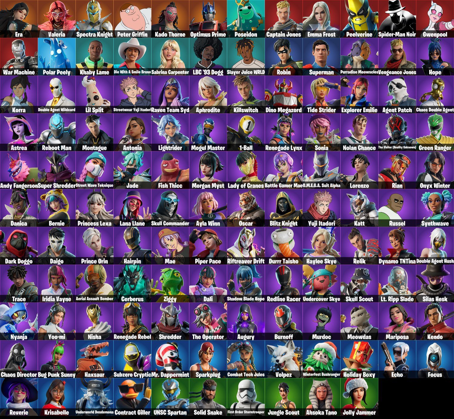 🎨 130 скинов | 🌟 Fortnite аккаунт