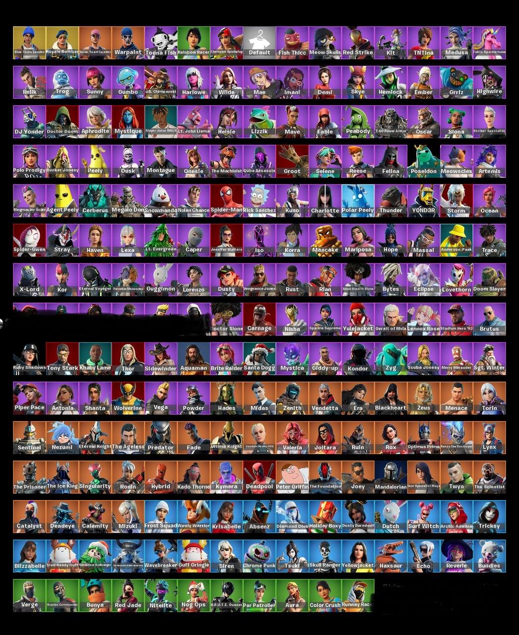 🎨 222 скінів | 🌟 Fortnite акаунт