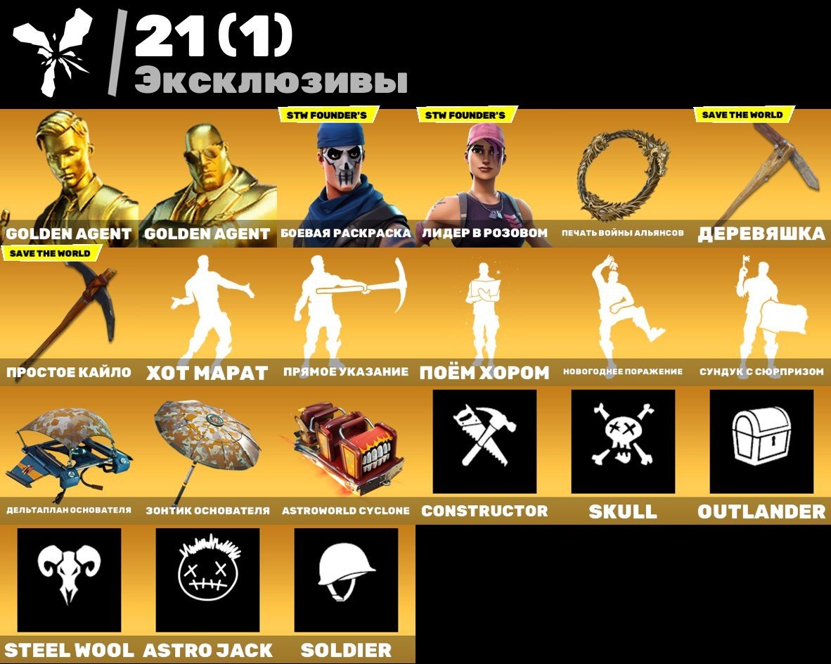 🎨 145 скінів | 🌟 Fortnite акаунт