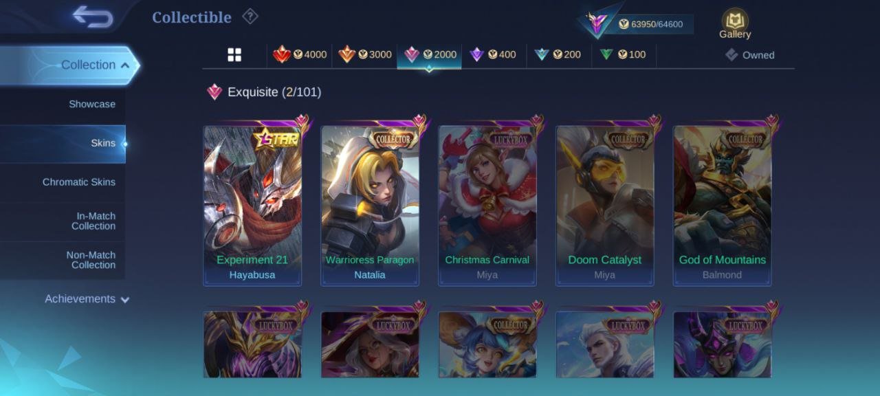 🎮 Mobile Legends аккаунт | Мифический Бессмертный | 110 героев | 243 облика