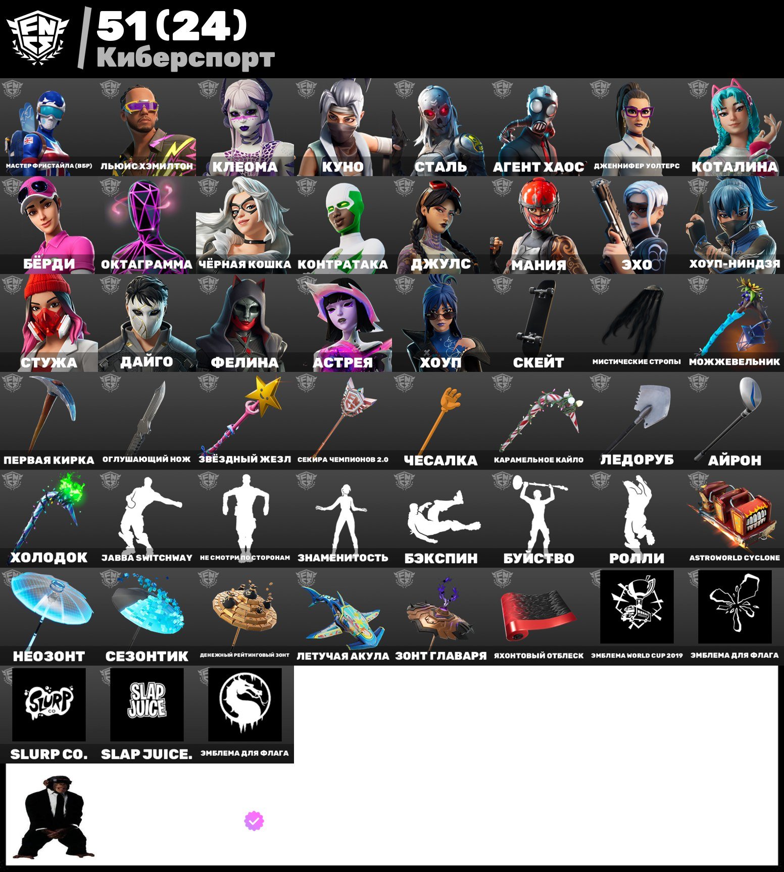 🎨 116 skins | 🌟 Fortnite account