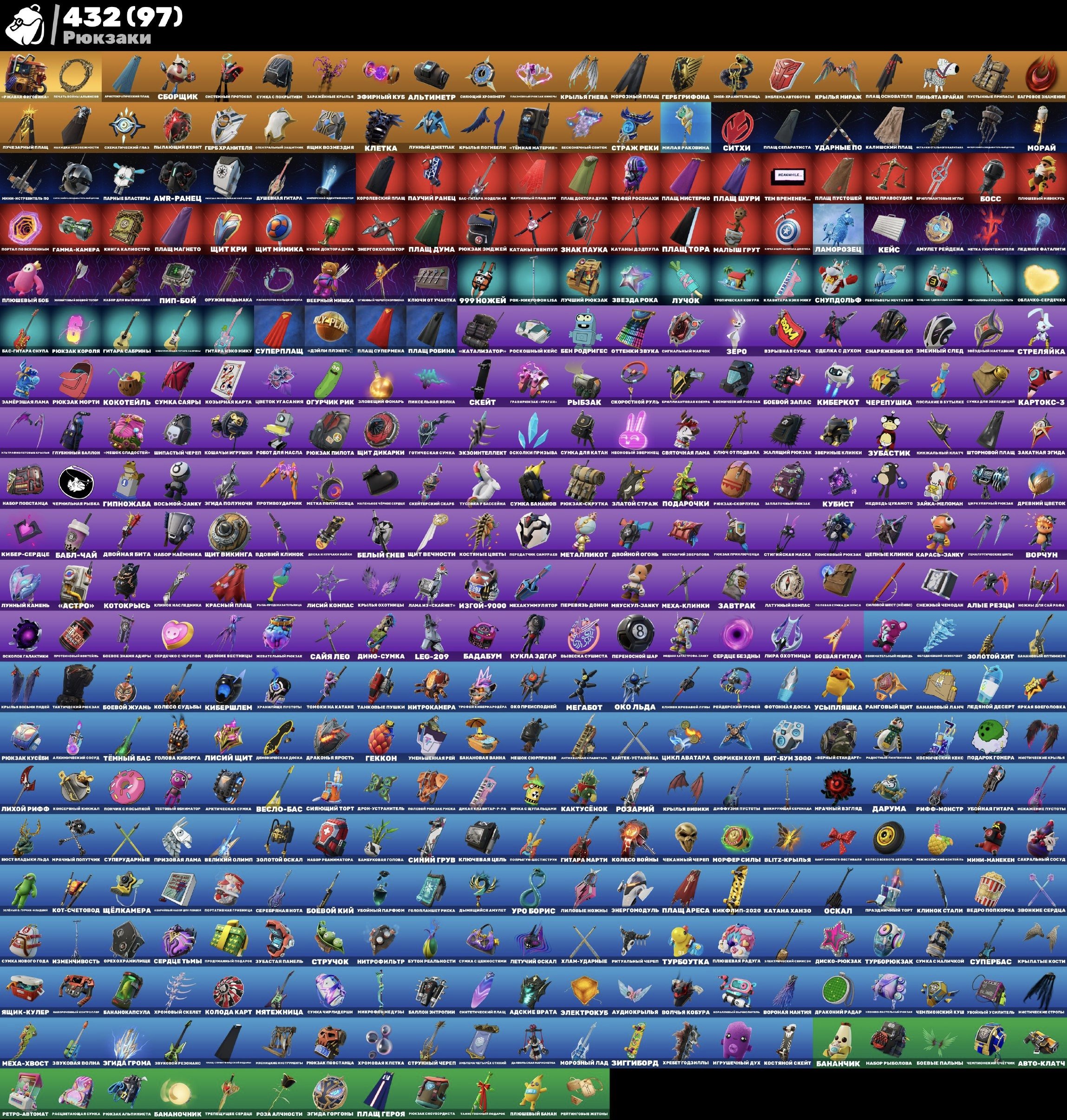 🎨 374 skins | 🌟 Fortnite account