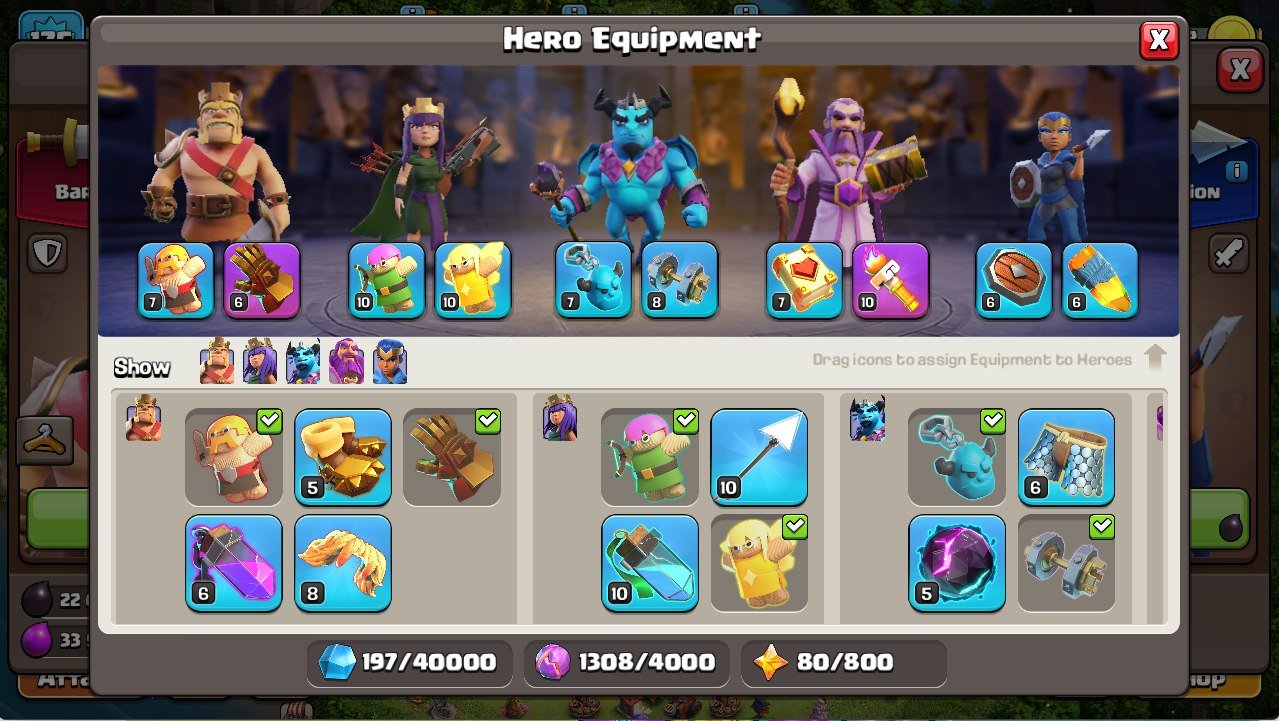 🏰 Clash of Clans акаунт | 14 ратуша | Рівень 175