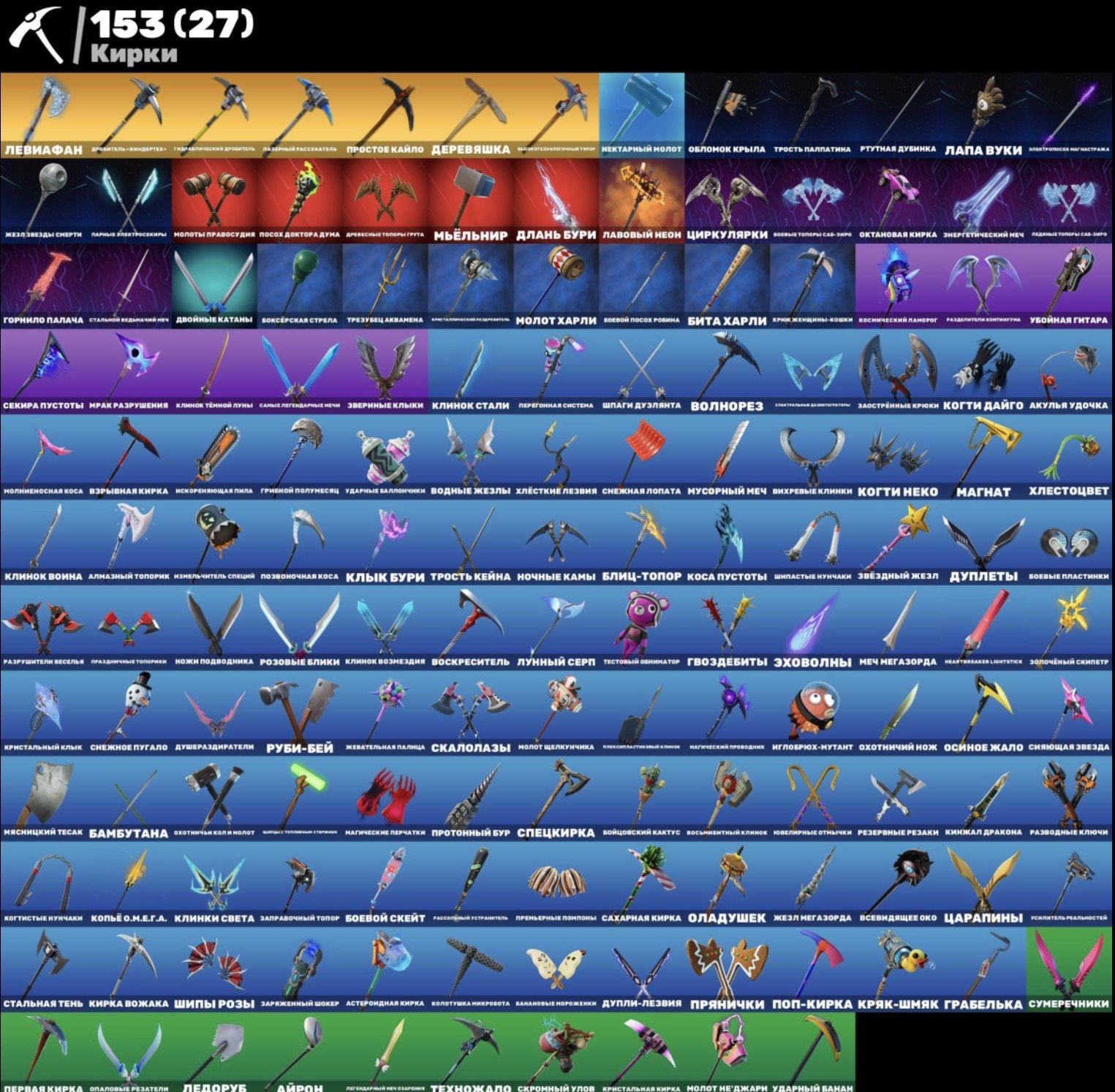 🎨 142 skins | 🌟 Fortnite account