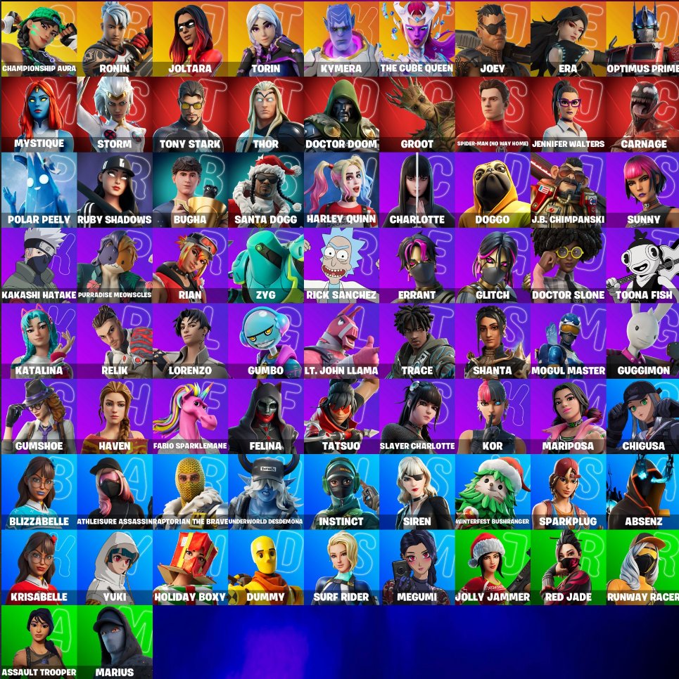 🎨 74 skins | 🌟 Fortnite account