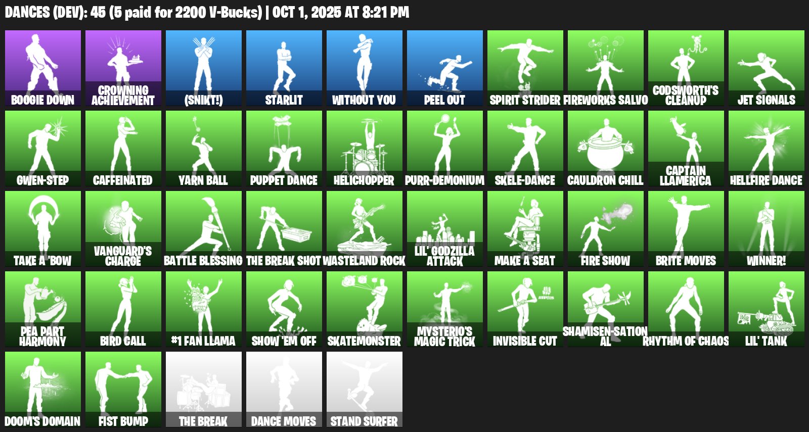 💢 59 skins | 🌟 Fortnite account