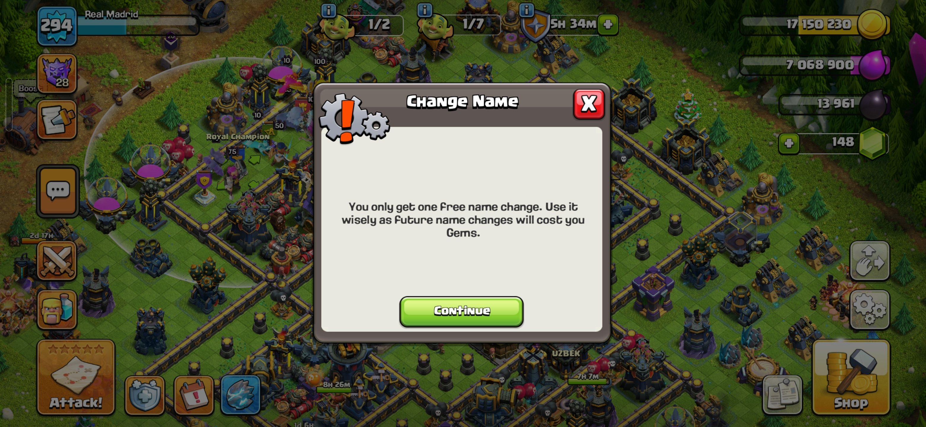 🏰 Clash of Clans account | Town Hall 17 | Level 100