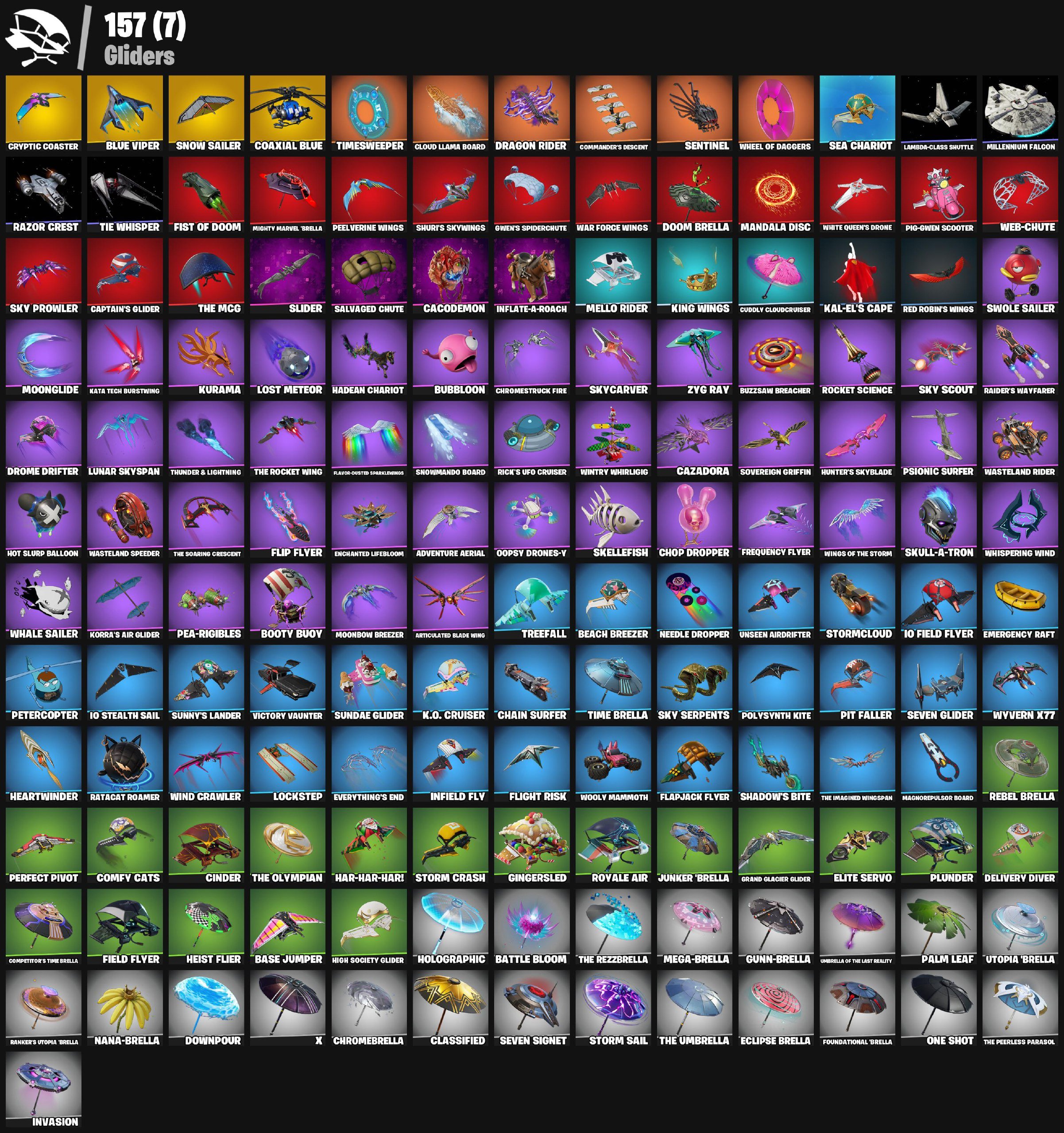 🎨 154 skins | 🌟 Fortnite account